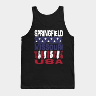 Springfield Missouri USA T-Shirt Tank Top